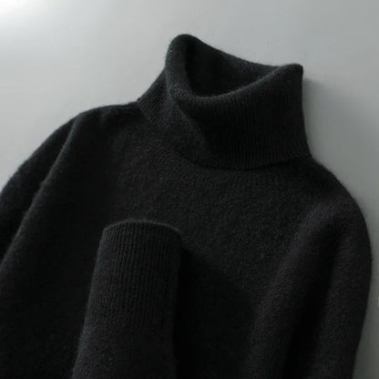Olivia | Merino Wool Turtleneck Jumper